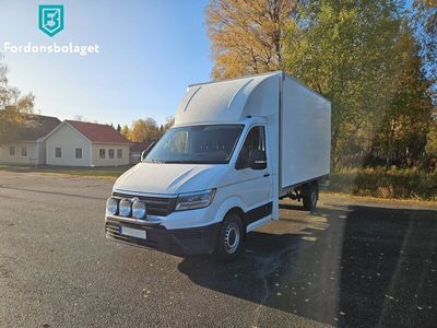 begagnad VW Crafter 177HK 4-Motion Volymskåp Värme Bg-lyft