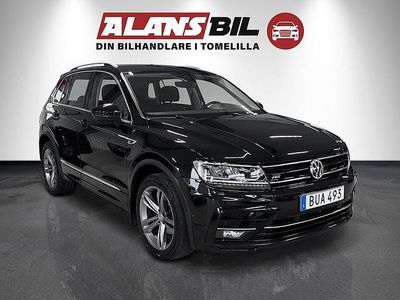 Svart Begagnad 2019 VW Tiguan R-line SUV | 254 000 kr