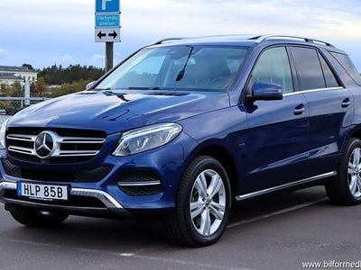 Begagnad Mercedes GLE500 442 HK (325 kW) 2018 Blå samma som bilen SUV