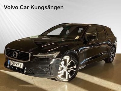 Svart Begagnad 2019 Volvo V60 R-Design Kombi | 319 900 kr (Marknadspris)