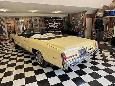 Ljusgul Begagnad 1976 Cadillac Eldorado Sportkupé | 179 000 kr