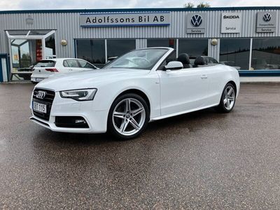 begagnad Audi A5 Cabriolet 1,8 TFSI 177hk S-Line (Drag/Värmare)