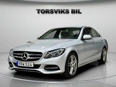 Begagnad Mercedes C220 Avantgarde 170 HK (125 kW) 2014 Silver Sedan