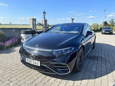 Begagnad Mercedes EQS450+ 245 kW (334 HK) 2022 Svart Sedan