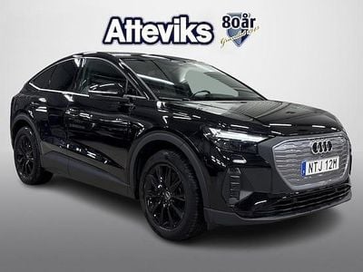 Begagnad Audi Q4 Sportback e-tron Proline 150 kW (204 HK) 2023 Mytsvart metallic SUV