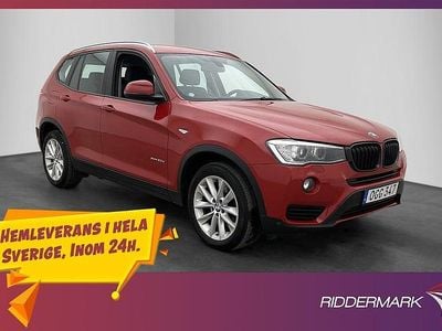 Röd Begagnad 2017 BMW X3 SUV | 179 900 kr