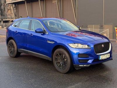 Begagnad Jaguar F-Pace S 381 HK (280 kW) 2018 Blå metallic SUV