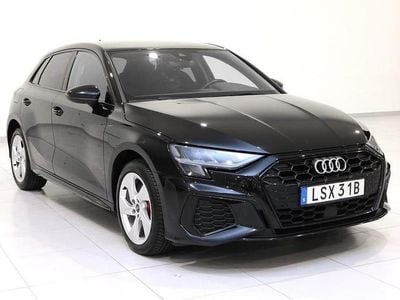 Svart Begagnad 2021 Audi A3 S-Line | 269 900 kr