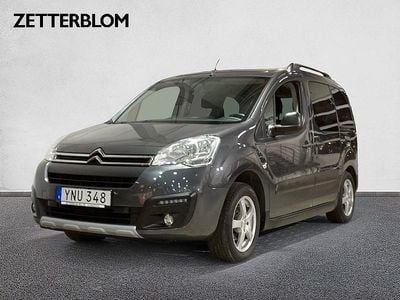 Gråmetallic Begagnad 2017 Citroën Berlingo PureTech Minibuss | 119 900 kr