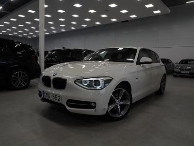 Begagnad BMW 118 Sport Line 143 HK (105 kW) 2012 Okänd Halvkombi