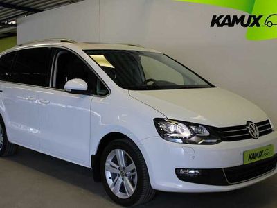 begagnad VW Sharan 2.0 TDI 7-Sits Pano Premium Drag B-Kam 150hk