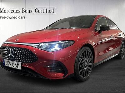 Begagnad Mercedes CLA 250+ AMG line Plus 200 kW (272 HK) 2025 Röd Sedan