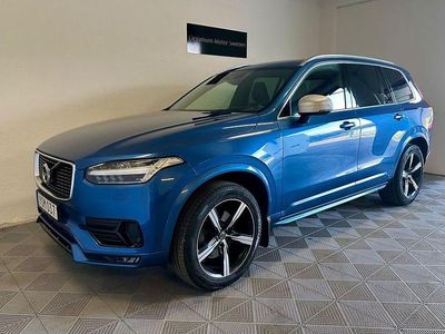 Begagnad Volvo XC90 R-Design 241 HK (177 kW) 2018 Blå SUV