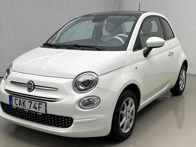 Begagnad Fiat 500 Lounge 69 HK (50 kW) 2020 Vit