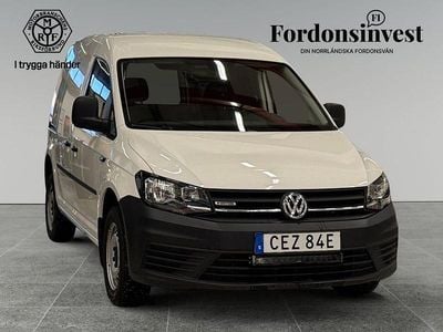 Begagnad VW Caddy 122 HK (89 kW) 2019 Vit Minibuss