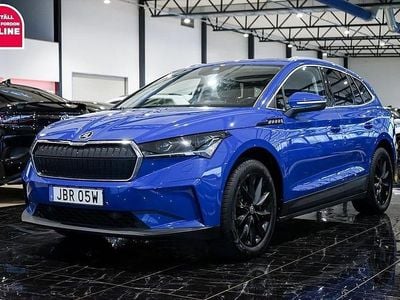 Begagnad Skoda Enyaq iV 150 kW (204 HK) 2022 Blå SUV