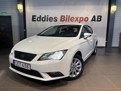 Begagnad Seat Leon Style 110 HK (80 kW) 2015 Vit Halvkombi