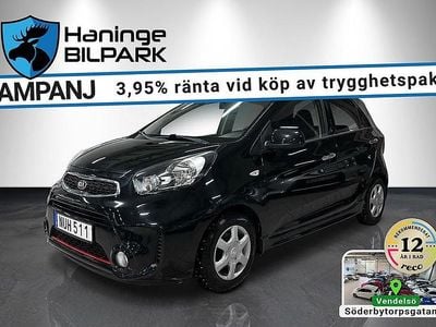 Svart Begagnad 2015 Kia Picanto Halvkombi | 74 995 kr (Marknadspris)