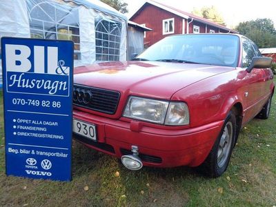 Röd Begagnad 1992 Audi 80 Sedan | 37 000 kr