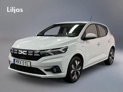 Vit Ny 2025 Dacia Sandero Expression Halvkombi | 222 900 kr (Marknadspris)