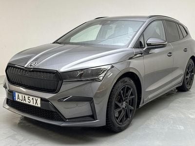 Begagnad Skoda Enyaq iV SportLine 194 kW (265 HK) 2023 Grå SUV