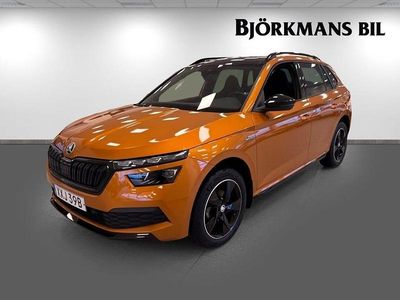 Orange Begagnad 2023 Skoda Kamiq Monte Carlo SUV | 264 900 kr (Marknadspris)