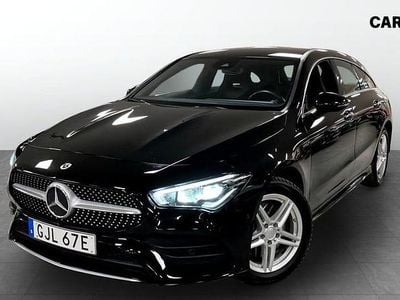 Svart Begagnad 2023 Mercedes CLA250 Shooting Brake AMG Kombi | 329 900 kr (Superpris)