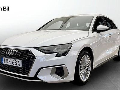 Begagnad Audi A3 Sportback Advanced 150 HK (110 kW) 2022 Vit Halvkombi