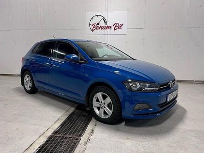Mörkgrå Begagnad 2018 VW Polo Halvkombi | 159 900 kr (Marknadspris)