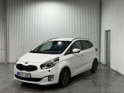 Begagnad Kia Carens 116 HK (85 kW) 2014 Vit Minibuss
