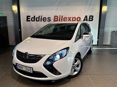 Vit Begagnad 2012 Opel Zafira Enjoy Minibuss | 99 900 kr