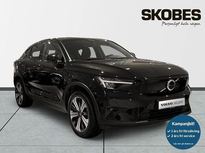 Svart Begagnad 2023 Volvo C40 Plus SUV | 334 300 kr (Marknadspris)