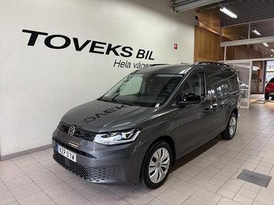 Indiumgrå metallic Begagnad 2025 VW Caddy Maxi Minibuss | 394 900 kr