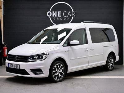 Begagnad VW Caddy Maxi Life Life 150 HK (110 kW) 2020 Vit Minibuss