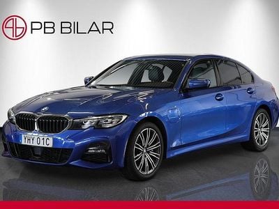 Begagnad BMW 330e M Sport 184 HK (135 kW) 2019 Blå Sedan