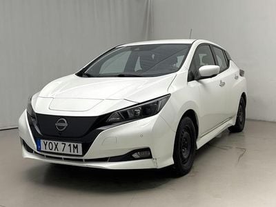 Vit Begagnad 2022 Nissan Leaf 360º Halvkombi | 159 000 kr (Bra pris)