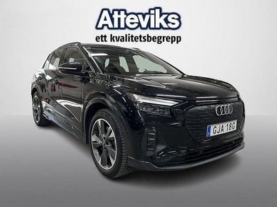 Svart Begagnad 2023 Audi Q4 e-tron Advanced Plus SUV | 469 900 kr (Lite dyr)