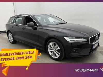 Svart Begagnad 2019 Volvo V60 Momentum Kombi | 214 800 kr (Marknadspris)