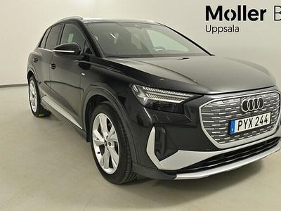Mytsvart metallic Begagnad 2023 Audi Q4 e-tron Proline SUV | 469 900 kr (Dyr)