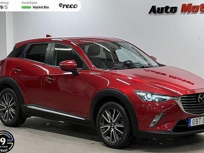 Röd Begagnad 2016 Mazda CX-3 Optimum SUV | 189 900 kr (Marknadspris)