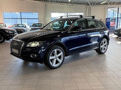 Begagnad Audi Q5 S-Line 170 HK (125 kW) 2010 Blå SUV
