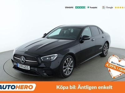 Begagnad Mercedes E220 AMG line 220 HK (161 kW) 2022 Svart Sedan