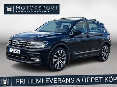 Svart Begagnad 2019 VW Tiguan GT SUV | 274 900 kr (Marknadspris)