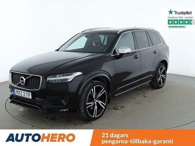 Svart Begagnad 2016 Volvo XC90 R-Design SUV | 407 000 kr (Marknadspris)