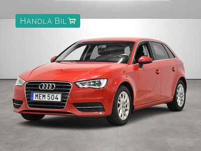 Begagnad Audi A3 Attraction 125 HK (91 kW) 2015 Röd Halvkombi