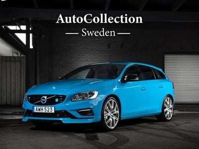 Begagnad Volvo V60 R-Design 368 HK (270 kW) 2016 Blå Kombi
