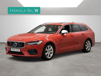 Röd Begagnad 2017 Volvo V90 R-Design Kombi | 214 900 kr (Dyr)