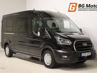 Begagnad Ford Transit 131 HK (96 kW) 2020 Svart Kombi