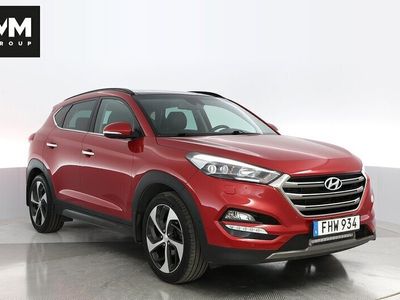 begagnad Hyundai Tucson 1.6 T-GDI 4WD DCT EURO 6 SKINN NAVI