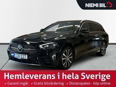 Begagnad Mercedes E300 AMG line 306 HK (225 kW) 2021 Svart